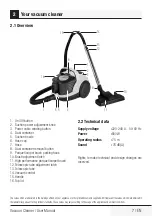 Preview for 7 page of Beko VCO 32804 AW User Manual