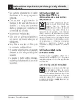 Preview for 71 page of Beko VCO 42702 AD User Manual