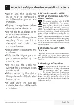 Preview for 5 page of Beko VCO 4320 WR User Manual