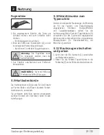 Preview for 19 page of Beko VCO 62602 AB User Manual