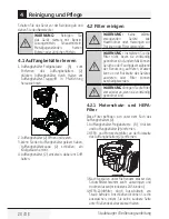 Preview for 20 page of Beko VCO 62602 AB User Manual