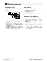 Preview for 112 page of Beko VCO 62602 AB User Manual