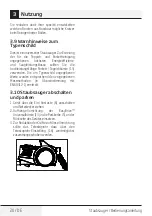 Preview for 20 page of Beko VCO 92702 AB User Manual