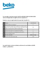 Preview for 67 page of Beko VCO 92702 AB User Manual