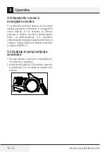 Preview for 75 page of Beko VCO 92702 AB User Manual