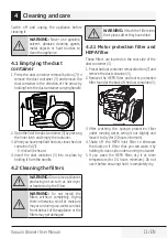 Preview for 11 page of Beko VCO32801AR User Manual