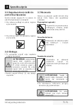 Preview for 75 page of Beko VCO32801AR User Manual