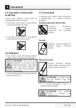 Preview for 119 page of Beko VCO32801AR User Manual