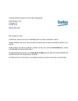 Предварительный просмотр 23 страницы Beko VCO32803AF User Manual