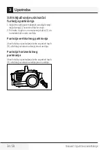 Preview for 34 page of Beko VCO32818WR User Manual