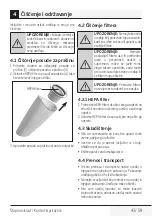 Preview for 43 page of Beko VCS 50700 CW User Manual