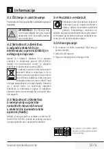 Preview for 53 page of Beko VCW 62801 BR User Manual