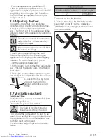 Preview for 13 page of Beko VD 24001 W Installation And Operation Instructions Manual