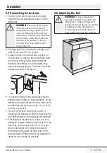 Preview for 11 page of Beko WASH814DW User Manual