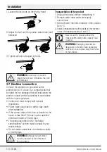 Preview for 12 page of Beko WASH814DW User Manual