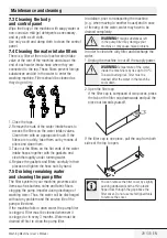 Preview for 29 page of Beko WASH814DW User Manual