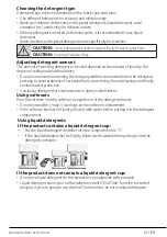 Preview for 21 page of Beko WB 963446B User Manual