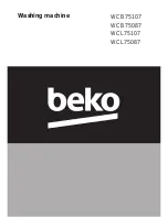 Beko WCB 75087 Washing Machine предпросмотр