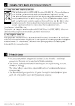 Preview for 5 page of Beko WCV6511BW User Manual