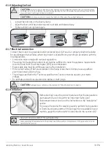 Preview for 9 page of Beko WCV6511BW User Manual