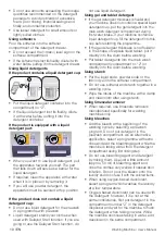 Preview for 10 page of Beko WCV8612XS0ST User Manual