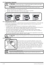 Preview for 10 page of Beko WCX71232W User Manual