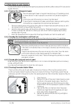 Preview for 52 page of Beko WCX71232W User Manual