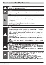 Preview for 4 page of Beko WDA 105614 User Manual