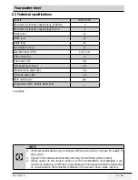 Preview for 13 page of Beko WDA 91440 W User Manual