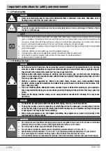 Preview for 4 page of Beko WDA1056143H User Manual