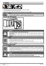 Preview for 8 page of Beko WDA1056143H User Manual