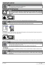 Preview for 21 page of Beko WDA1056143H User Manual