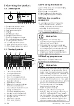 Preview for 20 page of Beko WDB7425R2W User Manual