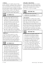 Preview for 21 page of Beko WDB7425R2W User Manual