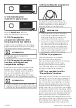 Preview for 33 page of Beko WDB7425R2W User Manual