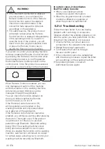 Preview for 36 page of Beko WDB7425R2W User Manual