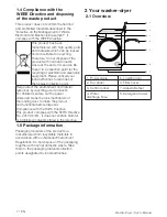 Preview for 7 page of Beko WDB7426R1B User Manual