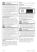 Предварительный просмотр 22 страницы Beko WDEY854044H User Manual