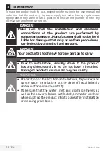 Preview for 18 page of Beko WDIC7523002 User Manual