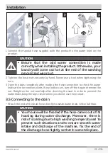 Preview for 21 page of Beko WDIC7523002 User Manual