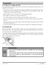 Preview for 27 page of Beko WDIC7523002 User Manual