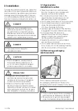 Preview for 10 page of Beko WDIC752300F2 User Manual