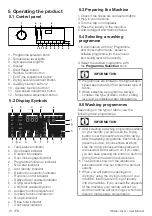 Preview for 21 page of Beko WDIK854451 User Manual