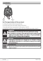 Предварительный просмотр 24 страницы Beko WDIY854310 User Manual