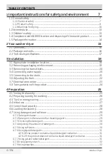 Preview for 4 page of Beko WDJ7523023W User Manual