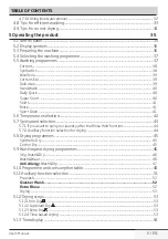 Preview for 5 page of Beko WDJ7523023W User Manual