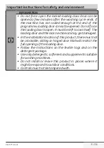 Preview for 9 page of Beko WDJ7523023W User Manual