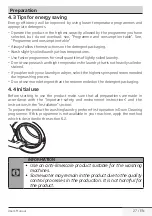 Preview for 27 page of Beko WDJ7523023W User Manual