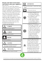 Preview for 2 page of Beko WDR8540121W User Manual