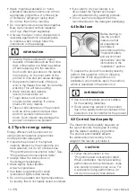 Preview for 14 page of Beko WDX 8543130B User Manual